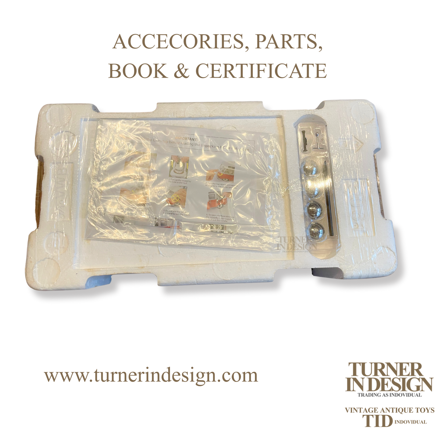 VINTAGE LIMITED EDITION (ONLY 1500 PIECES WORLDWIDE) | 1956 VW SAMBA BUS DIE-CAST | SCALE 1:12 | OFFICIALLY LICENSED BY VOLKSWAGEN