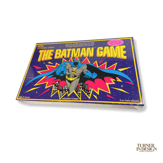 Vintage Rare 1989 The Batman Board Game: 50th Anniversary Edition (New & Unopened)