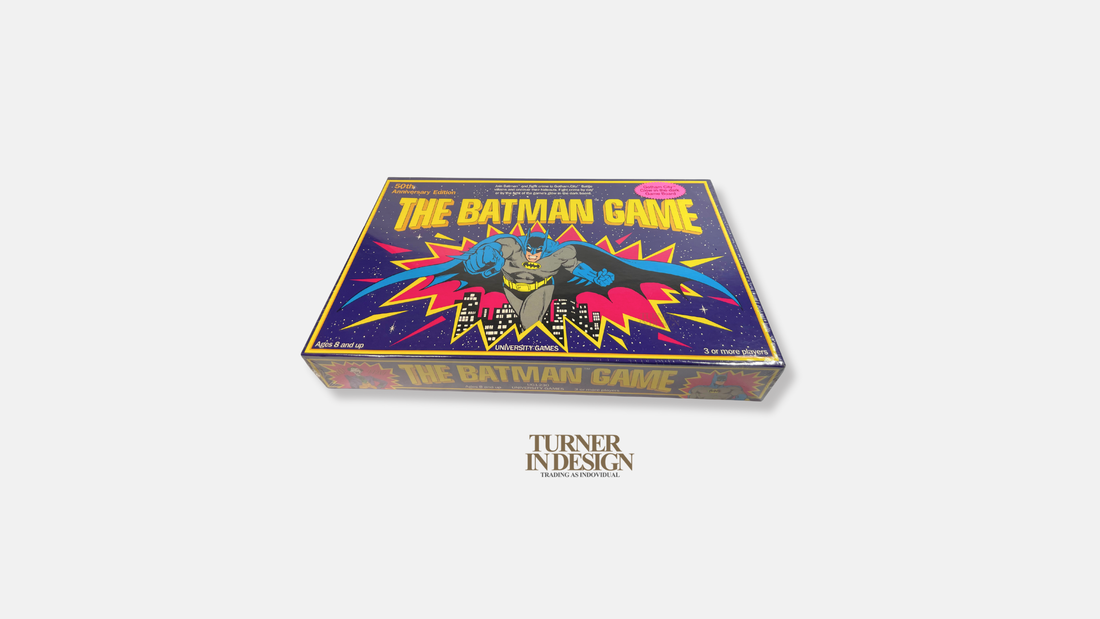 Vintage Rare 1989 The Batman Board Game: 50th Anniversary Edition (New & Unopened)