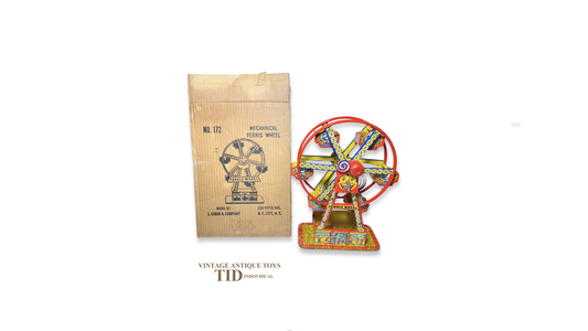 MUSEUM QUALITY: RARE 1930s J. CHEIN "HERCULES" MECHANICAL FERRIS WHEEL
