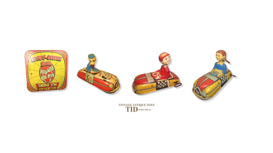 RARE DIPSY DOODLE BUG CAR BY LOUIS MARX AND COMPANY