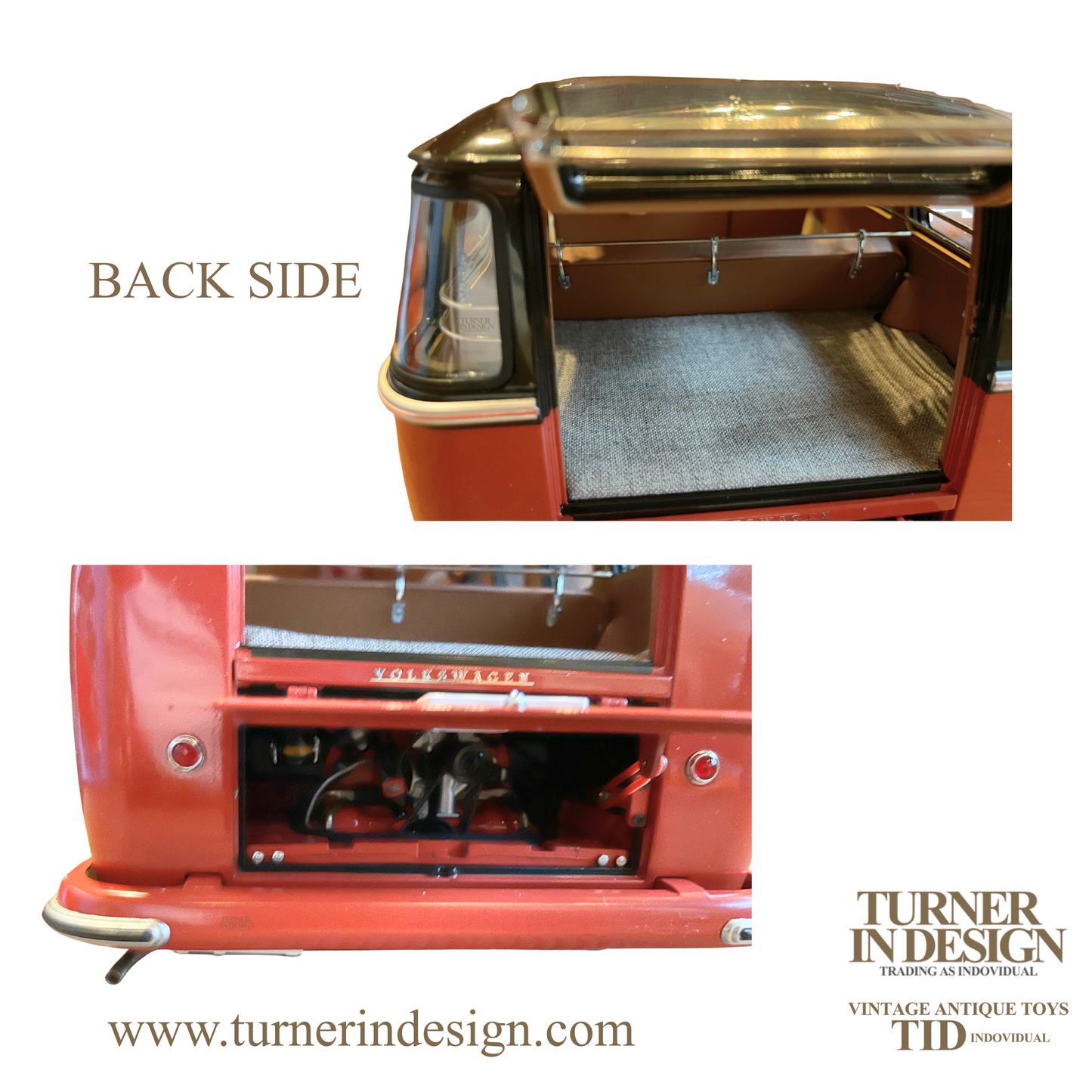 VINTAGE LIMITED EDITION (ONLY 1500 PIECES WORLDWIDE) | 1956 VW SAMBA BUS DIE-CAST | SCALE 1:12 | OFFICIALLY LICENSED BY VOLKSWAGEN