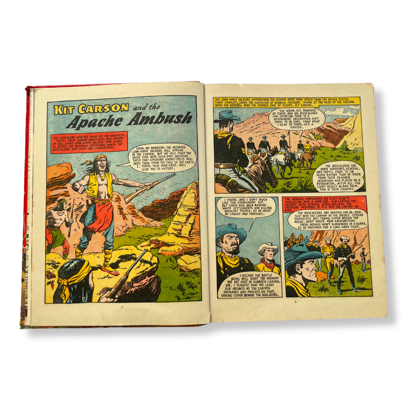 🤠 Vintage 1957 Kit Carson’s Cowboy Annual | Mid-Century Western Collectible