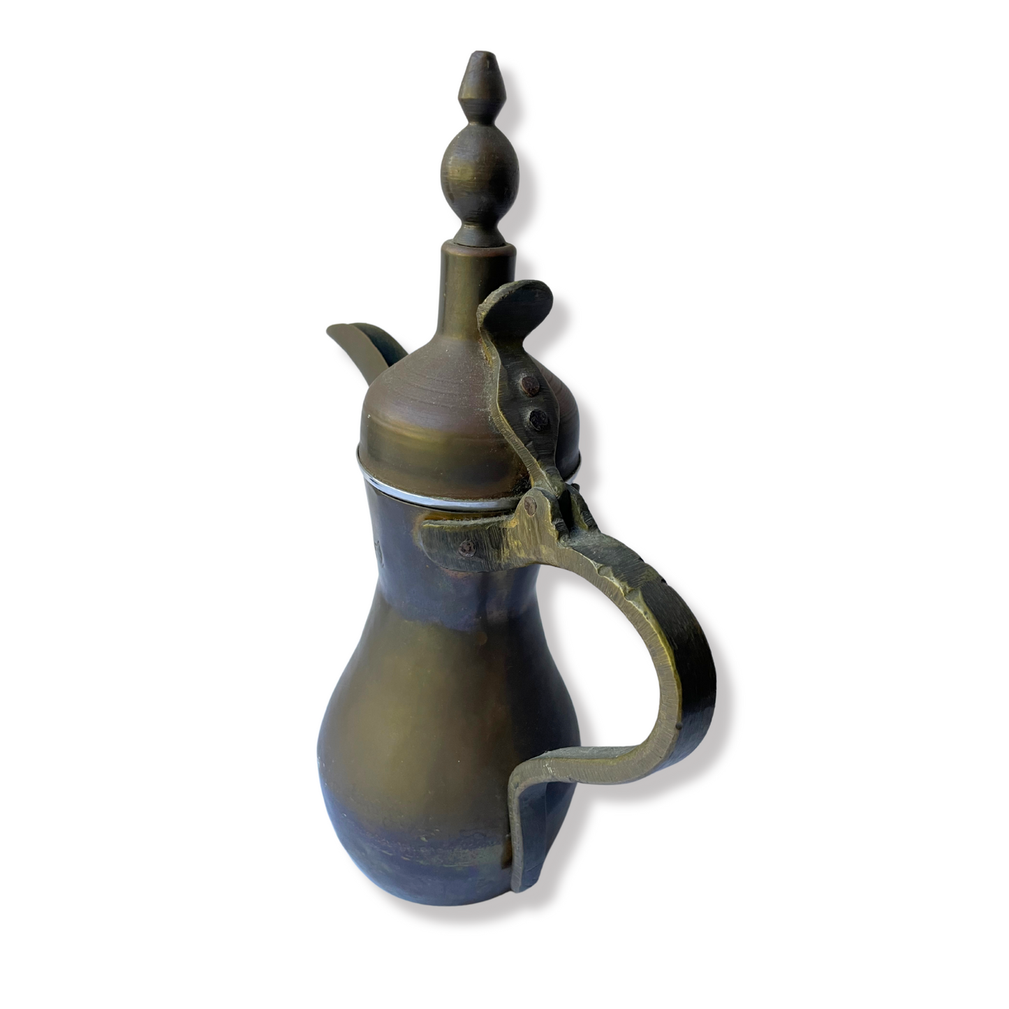 ANTIQUE ART A 'DALLAH" MIDDLE EASTERN TRADITIONAL COFFEE POT KETTLE