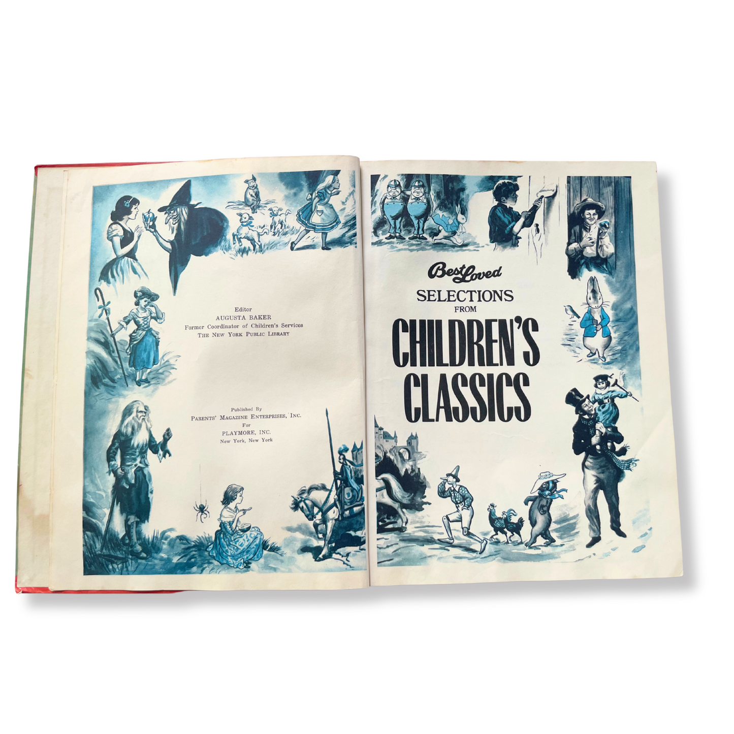 Vintage original 1950s "Best Loved Selections from Children’s Classics" – Parents’ Magazine Press Collectible